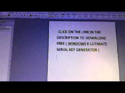 Windows 8 Key Generator 2013 Free Download